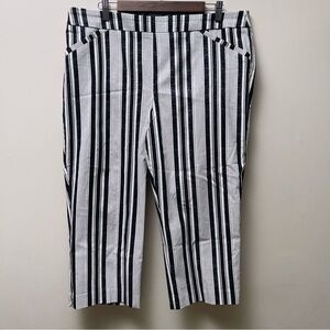 Briggs Cropped Striped Pants